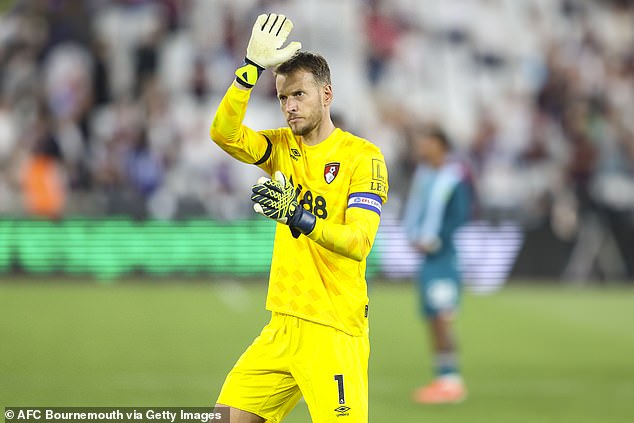 Neto has stepped up to become Bournemouth's first-choice goalkeeper, having been handed the captain's armband by Andoni Iraola last season.