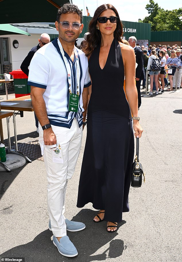 The couple were last seen together in July, when they attended day four of Wimbledon (pictured).