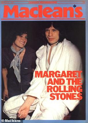 In May 1977, Margaret was seen partying with the Rolling Stones until the early hours of the morning.