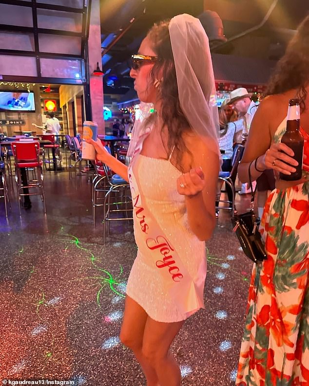 She had recently enjoyed her bachelorette party in Florida.