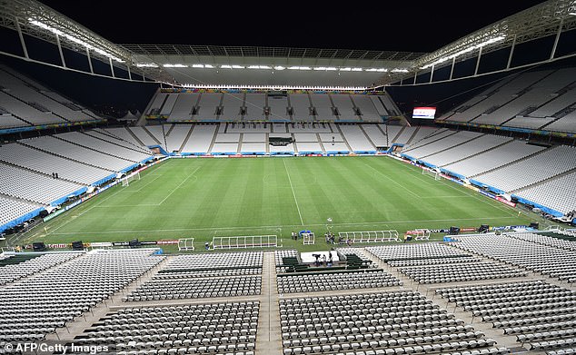 The Corinthians Arena in Sao Paulo will host the NFL match (September 6), a first in the history of Brazilian sport