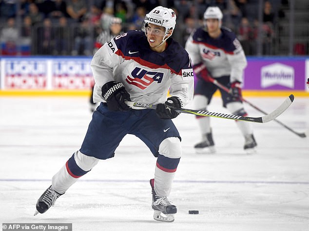 The NHL star, nicknamed 'Johnny Hockey,' played for the United States in several international competitions.