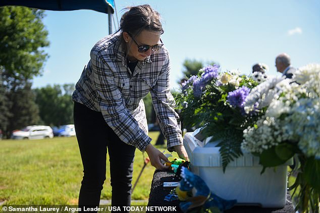 Funeral services were conducted free of charge for Gabriel, as Miller Funeral Home does not charge for services for persons 17 years of age or younger.