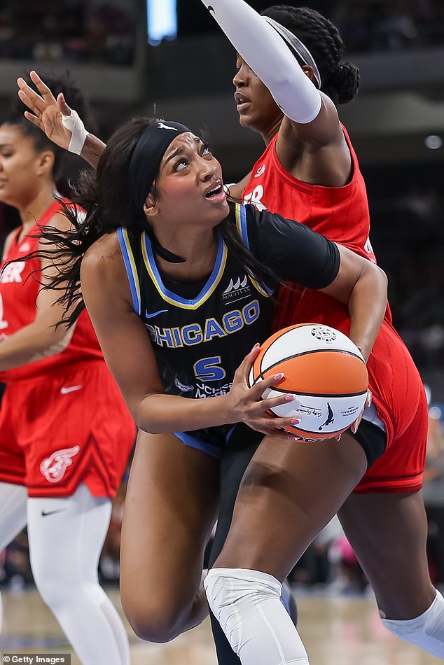 Angel Reese set the WNBA rookie record for most double-doubles in a season with 23