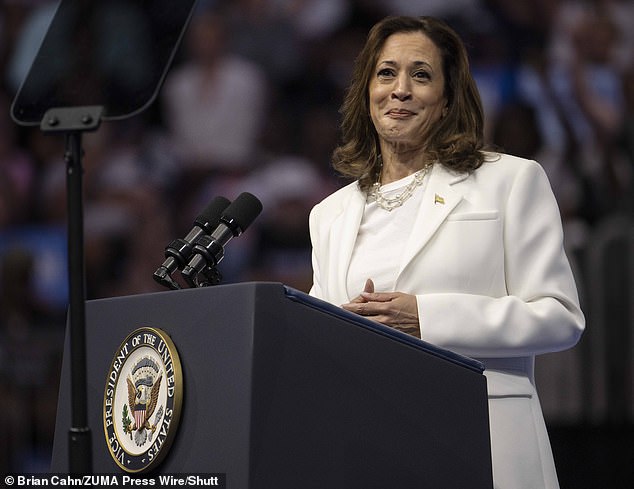 Trump's comments come as questions about Harris' claim continue to mount