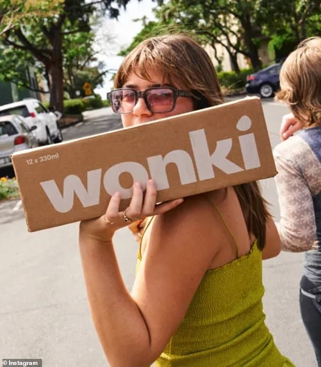 Bridget Lansell, one of the creators of Wonki, appears in the photo promoting the brand.