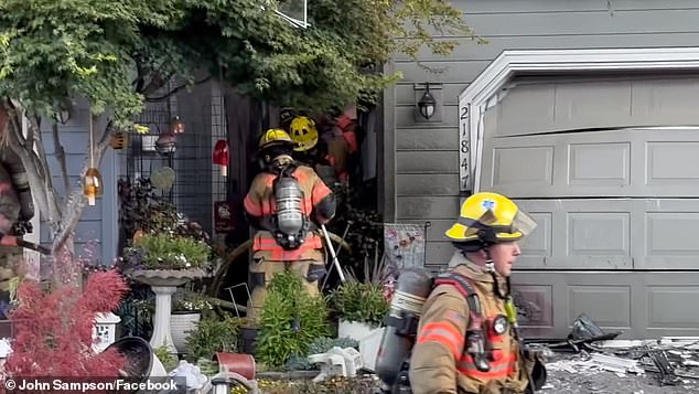 Crews from Gresham Fire, Portland Fire, Portland Airport Fire and the Multnomah County Sheriff's Office are responding to the scene.