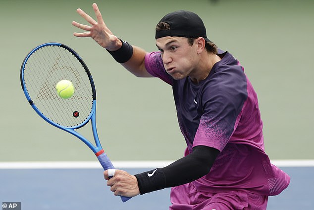 Draper converted three of his eight break points and saved nine of ten on his own serve.