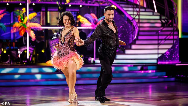 The actress, 50, was paired with Italian ballroom dance specialist Giovanni, 33, for the 21st series of the long-running BBC show in 2023, but abruptly pulled out just five weeks into the competition.