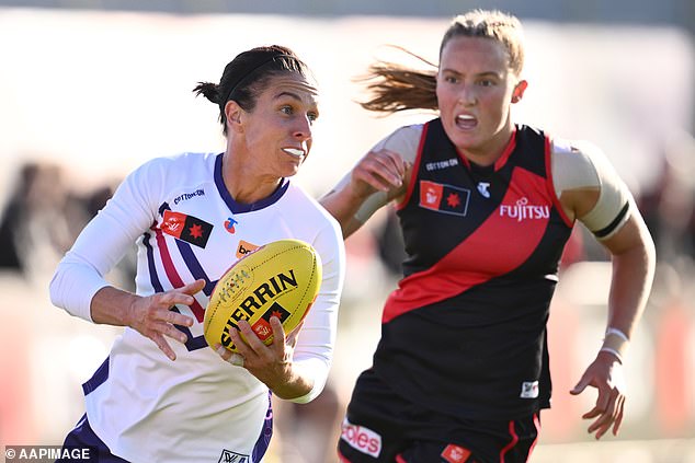 Bentley is a close friend of Brazill and convinced her to give up netball to play in the AFLW.