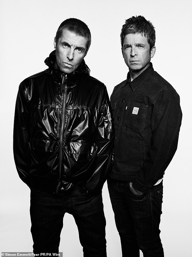 Noel and Liam Gallagher proved they had buried the hatchet in their 15-year feud when they reunited this summer to pose for a photo together on the occasion of Oasis' comeback tour.