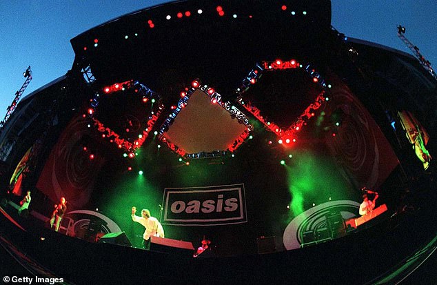 Oasis' 1996 Knebworth concerts saw the highest demand for concert tickets in UK history.