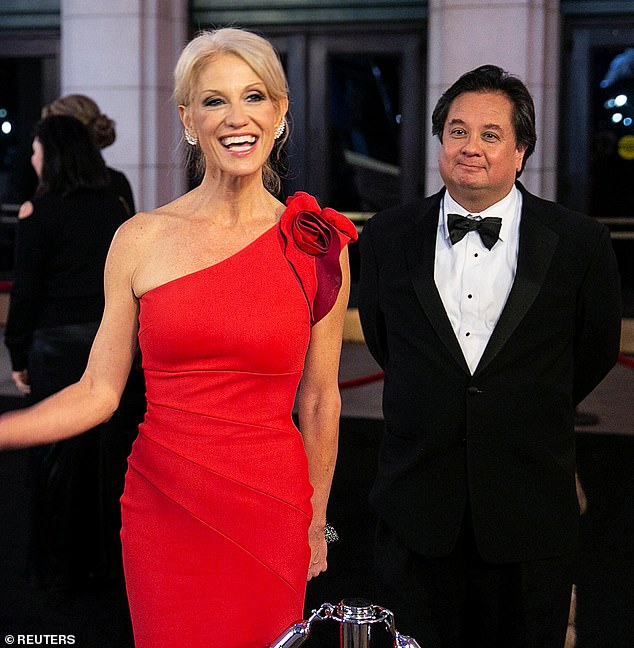 Kellyanne Conway and her husband George have filed for divorce after 22 years. The couple has hired divorce lawyers and are working to divide their assets.