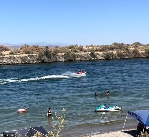 To escape the relentless heat, residents and tourists flock to the Colorado River, where Needles boasts three beaches.