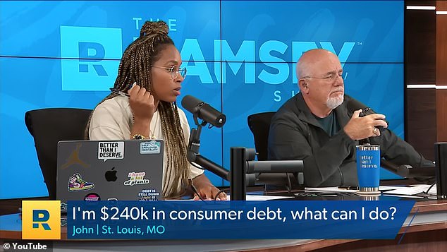 The St. Louis couple, who earn $151,600 a year, has $240,500 in debt, much of it loans and credit card bills, and a 