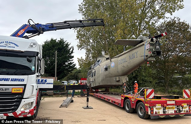 Will spent £35,000 on the plane and flew it to his former military base, RAF Wainfleet, in Friskney, Skegness, on the Lincolnshire coast.