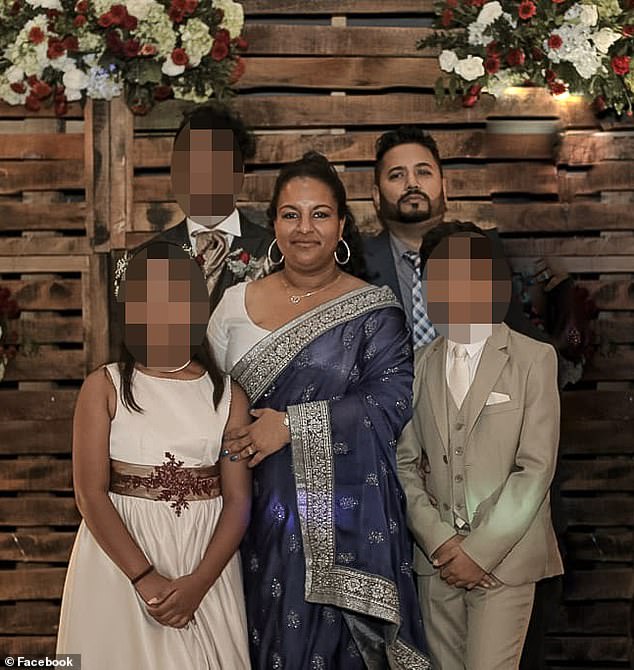 Dinush Kurera, Nelomi Perera and their family