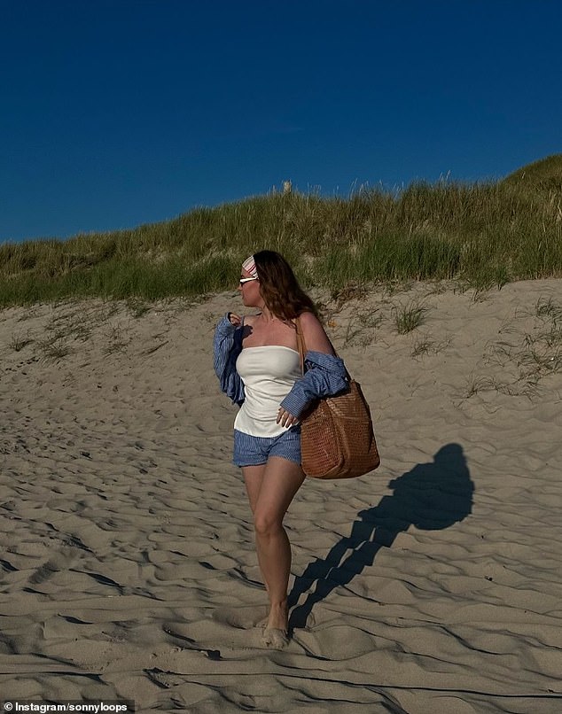 Sonja and her partner had to leave their room to enjoy the coast of the island of Sylt.