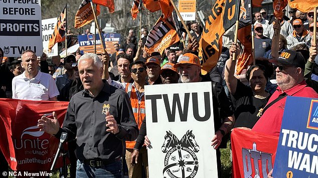 TWU national secretary Michael Kaine said it was time for Aldi to have proper talks with workers.