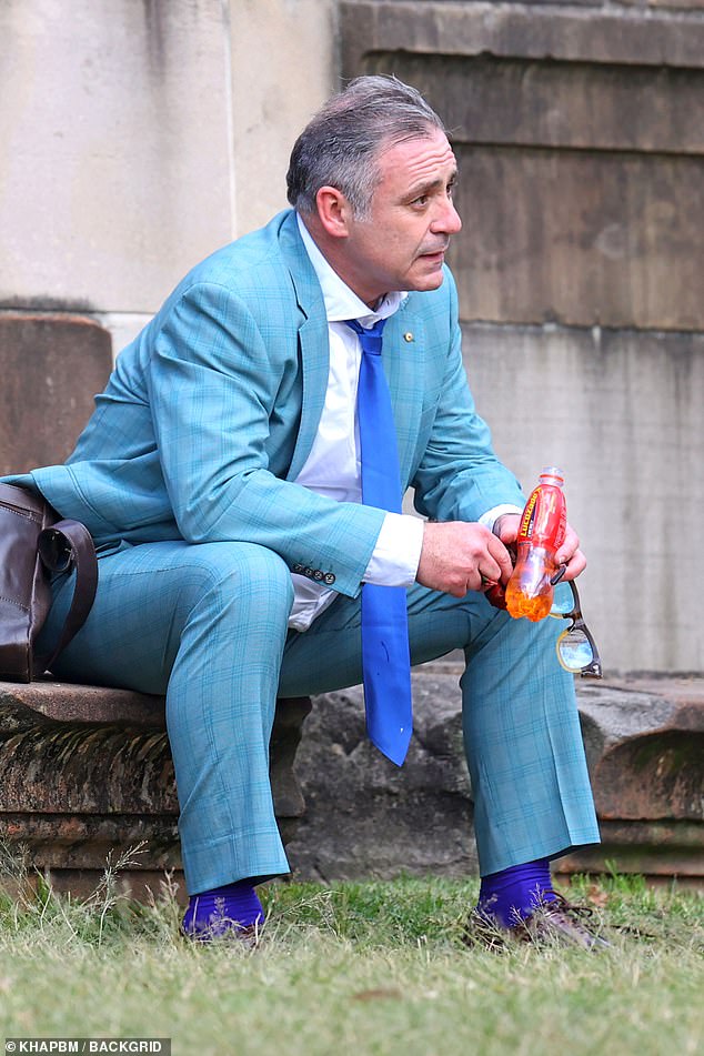 The fallen star took a sip of fizzy Lucozade as he looked into the distance.