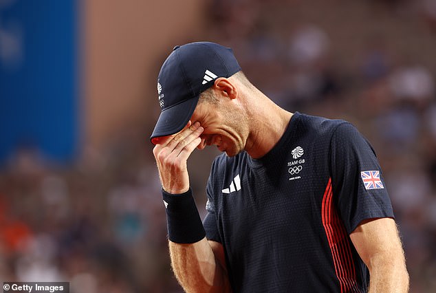 The final match of Andy Murray's glittering tennis career ended in defeat in Paris on Thursday