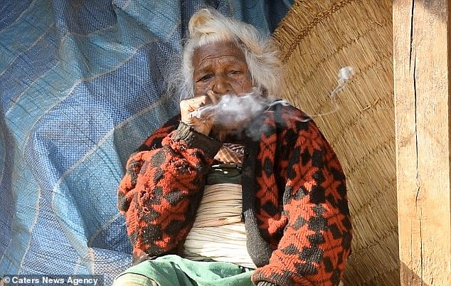 Batuli Lamichhane, one of the world's oldest people at 112, smokes 30 cigarettes a day. Scientists say the fact that he lived a long time smoking is no indication that smoking helps you live longer