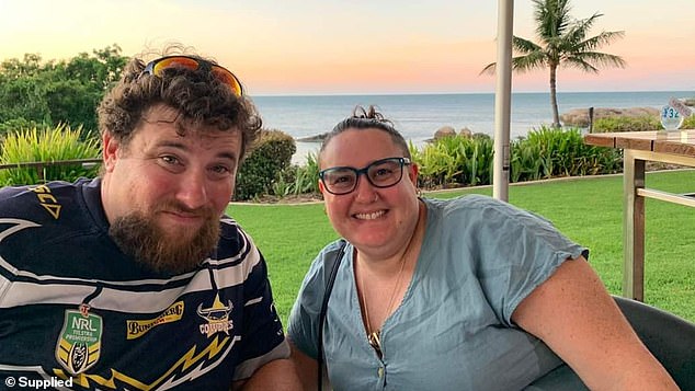 Liam Leonard (left), a Queensland man, is seeking a refund for a $5000 bicycle he bought for his wife (right) after she suffered a 