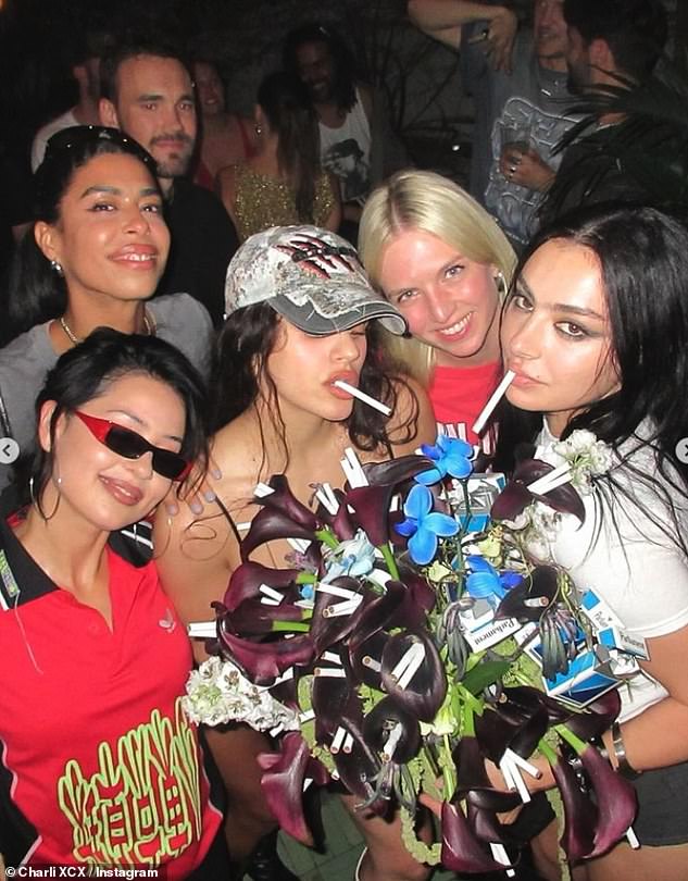 Charli has been enjoying a girl's summer in recent weeks, as she's been spotted partying with famous friends and also releasing collaborations with singer Billie Eilish.