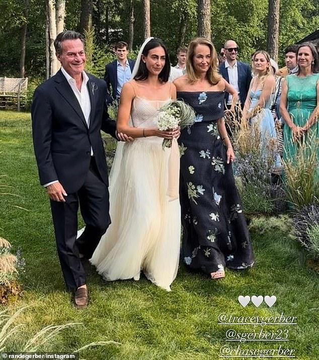 Snaps shared on their Instagram Stories reveal the quartet were headed to a family wedding. The bride is the daughter of Rande's brother Scott, who is chairman and CEO of The Gerber Group, and his wife, Tracey