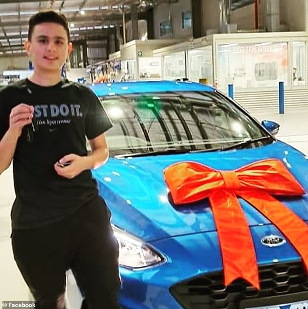 Davide Pollina brought his first car three years ago