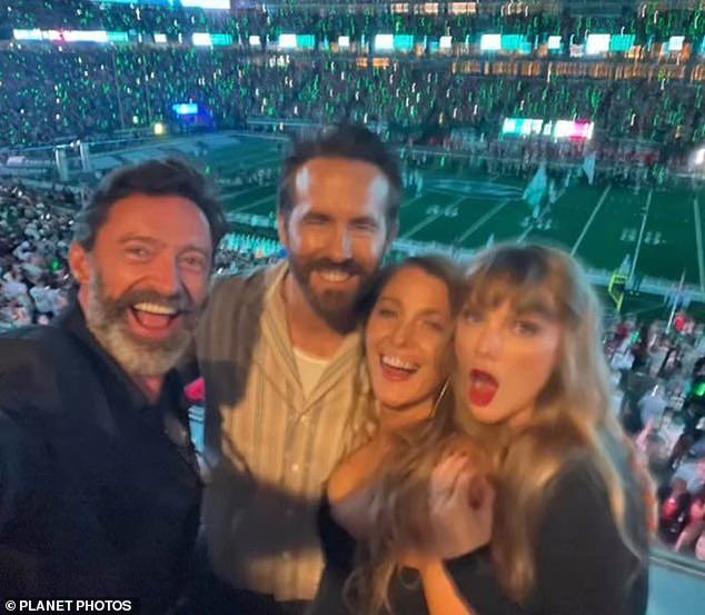 Taylor Swift previously admitted she was godmother to Ryan and Blake's four children: daughters James, nine; Inez, seven; Betty, four; and Olin, one.