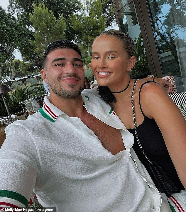 The influencer shared the bombshell news that she had split from her Love Island partner, also 25, this week after months of speculation.