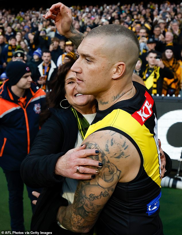 Martin will go down in history as the greatest AFL player of all time and the favourite son of the Richmond Tigers.