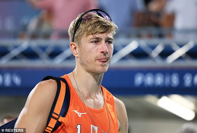 Beach volleyball player Van de Velde raped a 12-year-old girl in 2014 when he was 19.