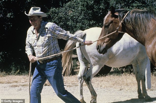 Whenever the opportunity presented itself, the president would leave Washington for his 1,500-square-foot ranch, where he could ride horses and do manual labor.