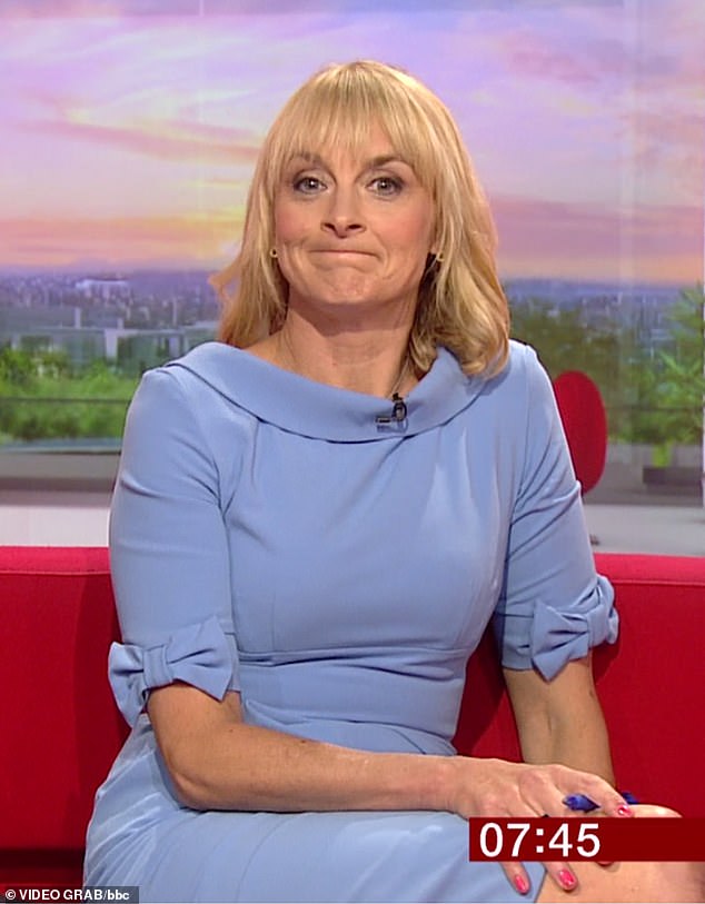 Speaking about leaving BBC Breakfast in 2021, she said: 'I was permanently jet-lagged and I finally thought: I've loved this, it's been fantastic, but I need some sleep.'