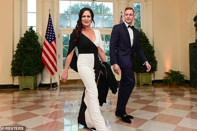 Miller previously dated former White House press secretary Stephanie Grisham. Their relationship ended in 2020.