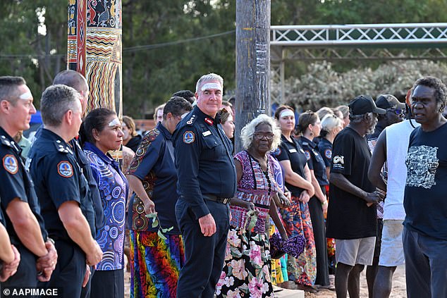 Commissioner Murphy apologised while attending the Garma Festival in Gulkula, north-east Arnhem Land, on Saturday.