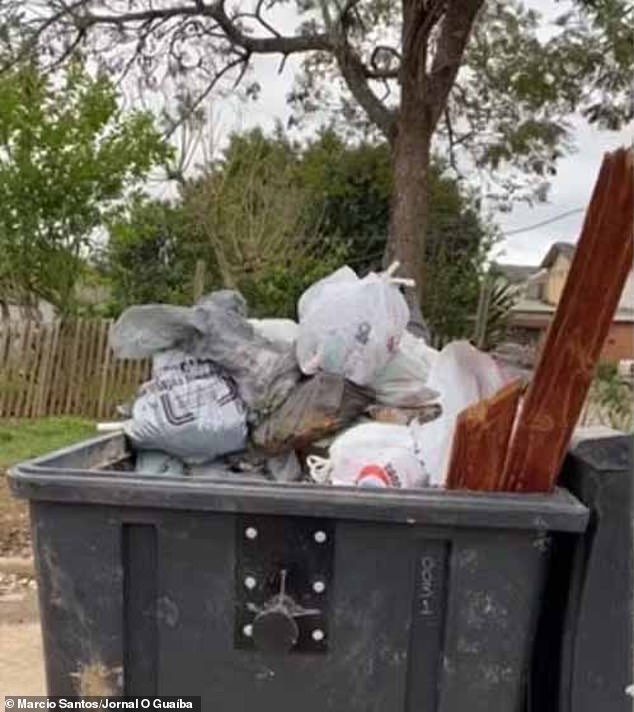 The lifeless body of nine-year-old Kerollyn Ferreira was found in a garbage container near her home in Guaíba, a city in the state of Rio Grande do Sul, in southern Brazil.