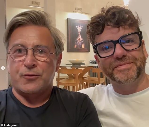 In April, Stephen announced he and husband Daniel (pictured) were divorcing after six years of marriage, and now the star is trying to find love again on Celebs Go Dating.