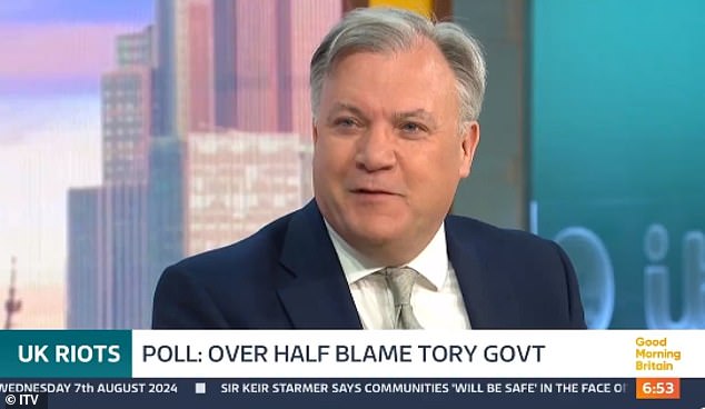 GMB brought Jenrick on the show to discuss whether the Conservative government had a role to play in the riot.