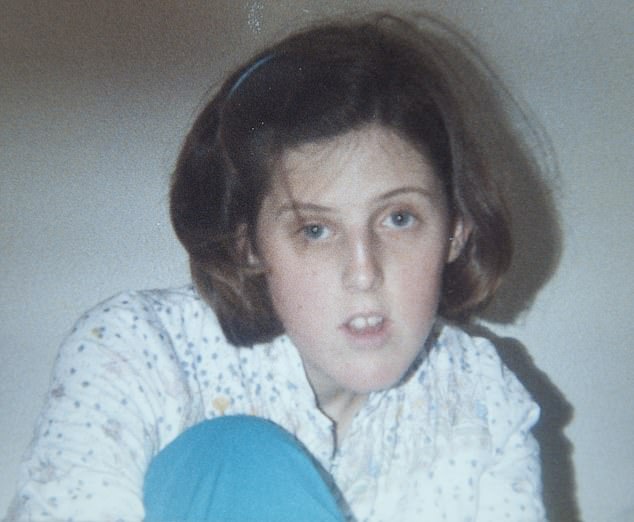 Shona, pictured aged eight, was bullied by a girl two years older than her.