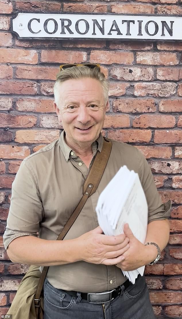 Reports suggest the 59-year-old suddenly quit the show, forcing bosses to scrap the storyline of his character Martin Platt's (pictured in July) return.