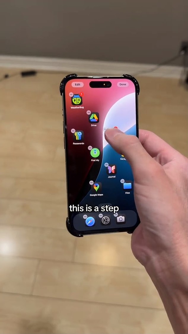 In a TikTok, Tyler Morgan demonstrates how to move your apps anywhere on your home screen in iOS 18.