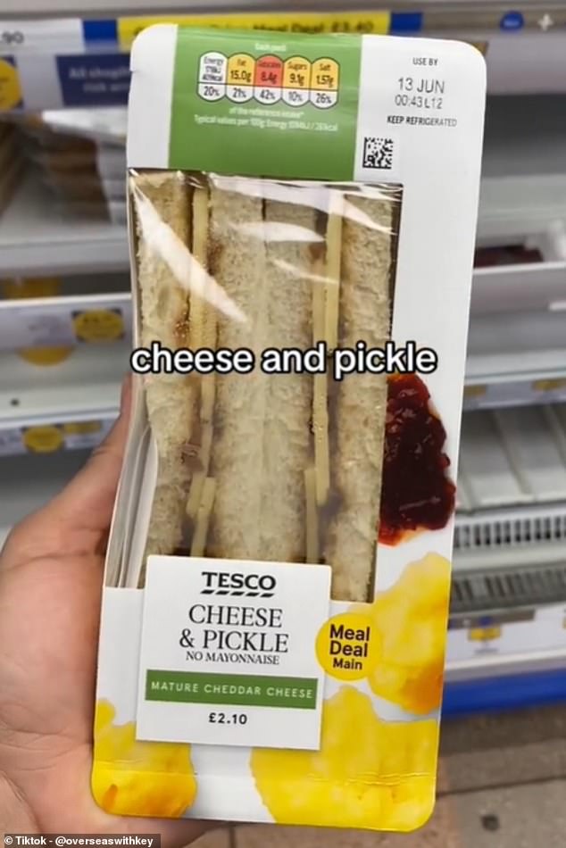 Keyona expressed confusion about the popular pickle and cheese sandwich and questioned why it didn't include mayonnaise.