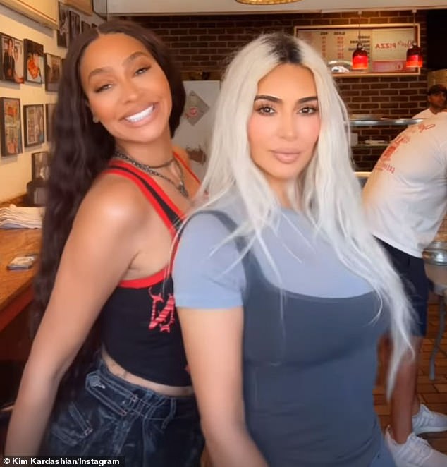 As part of her first-look deal, Kim will team up with her friend La La Anthony for a show based on La La’s best-selling book, The Love Playbook: Rules for Love, Sex and Happiness. The series, which Deadline reports is already in development, is called Group Chat.