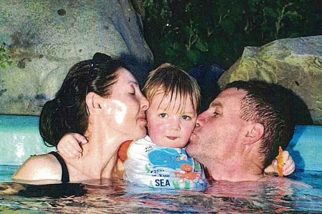 Lachie Jones (pictured with his parents) died on 29 January 2019.