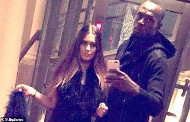 The Perth-born stunner made headlines around the world when she was pictured with the world's fastest man, Usain Bolt (right), on a night out in Munich in 2017.