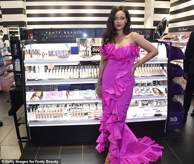 Rihanna attends Fenty Beauty's 1st Anniversary at Sephora inside JCPenney on September 14, 2018 in Brooklyn, New York