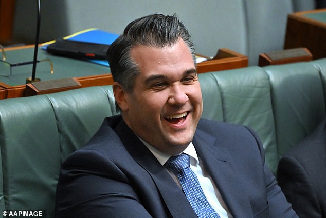 Shadow housing minister Michael Sukkar (pictured) appeared to catch new housing minister Clare O'Neil making up experts to support her arguments on Tuesday.